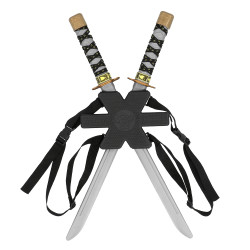 Epées de Ninja avec Fourreau Dorsal