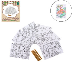 6 Feuilles à Colorier...