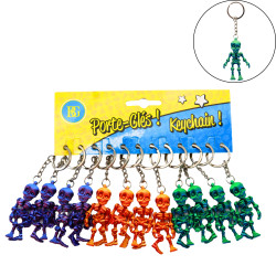 Porte Clés Squelette Laser