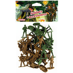 Soldats Assortis 40 Pièces