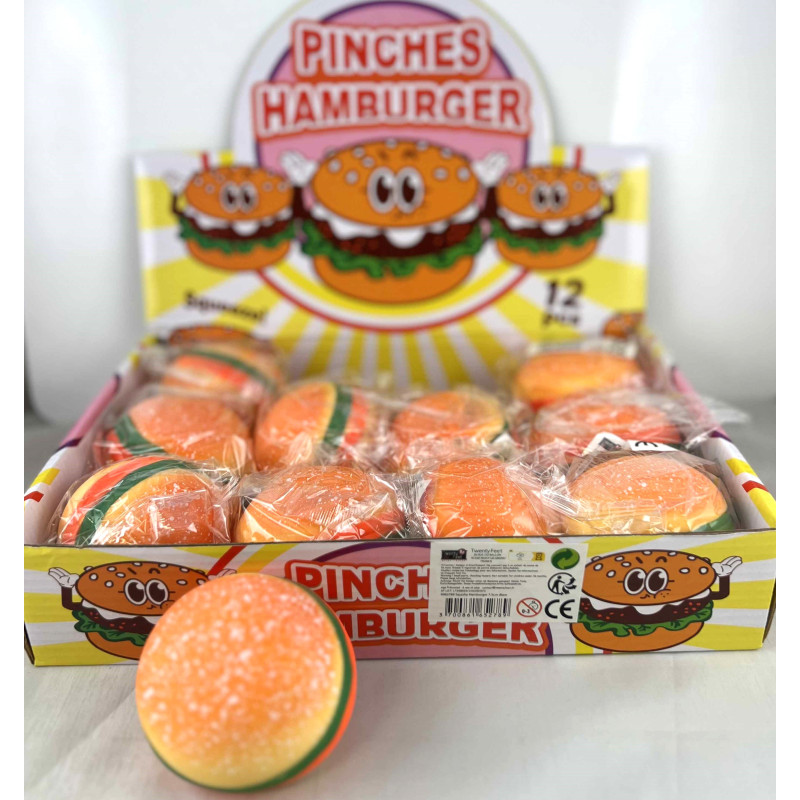 Hamburger Squishy Anti Stress 7,5cm