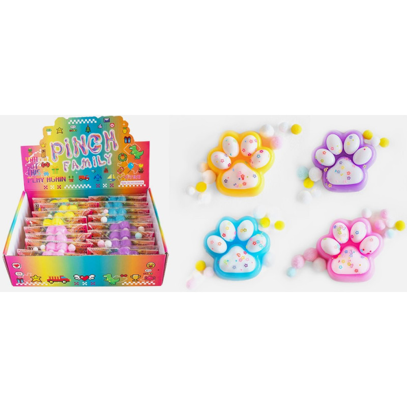 Patte de Chat/Chien Squishy Anti Stress 7cm