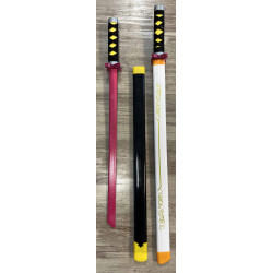 Katana Manga Lame en Bambou 68cm