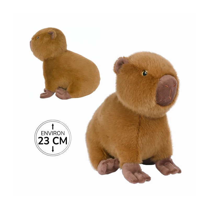 Peluche Capybara Assis 23cm