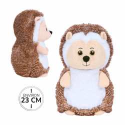 Peluche Hérisson Assis 23cm