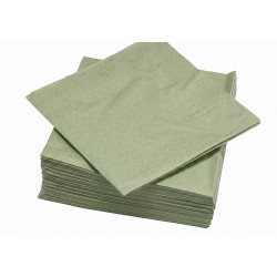 Serviette En Papier Unie...
