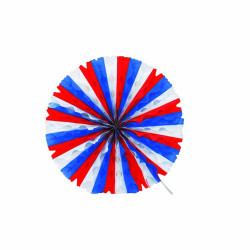Eventail Tricolore Papier...