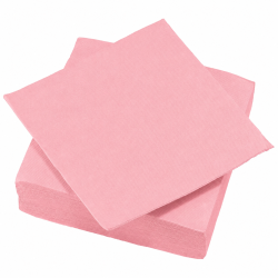 Serviette en Papier Unie Petale 40 Pièces