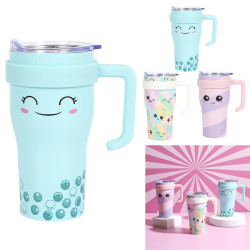 Mug de Transport Isotherme Miami Kawaii 60cl