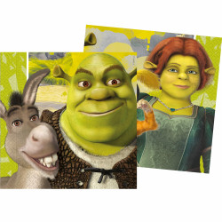 Serviettes En Papier Shrek...