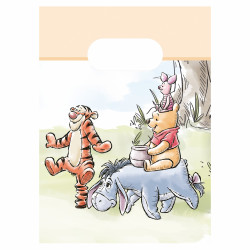 Sacs En Papier Anniversaire Winnie The Pooh - 4 Pièces