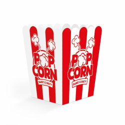 Boîte à Pop Corn En Carton...