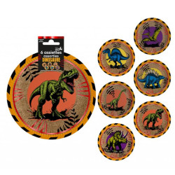 Assiettes Jetables Dinosaure 6 Pièces