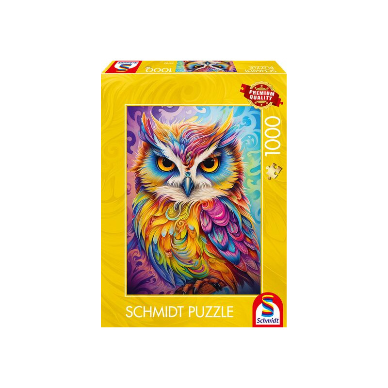 Puzzle Le Hibou Perroquet, 1000 pièces
