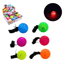 Balle Rebondissante Lumineuse Poignet ou Jonglage au Pied