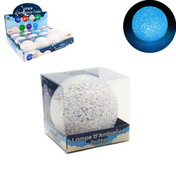 Lampe d'Ambiance Cristal Boule 8cm