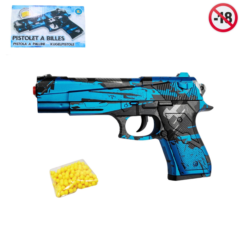 Pistolet Billes 18cm Spray