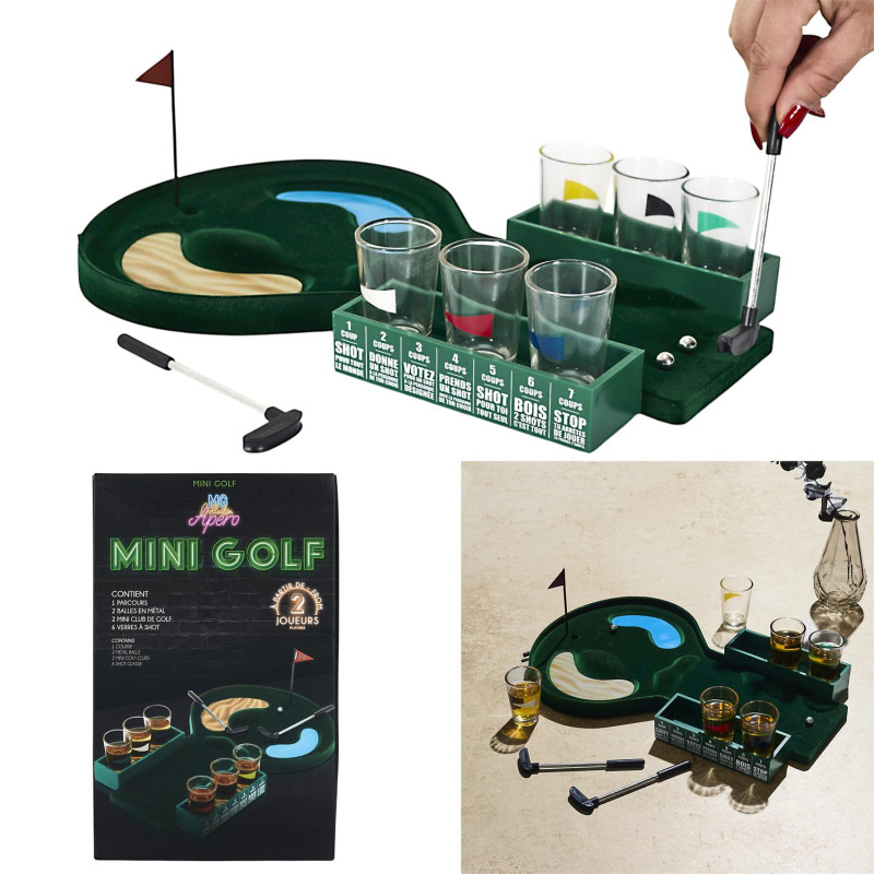 Jeu à Boire Mini Golf