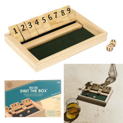 Jeu en Bois Shut of The Box