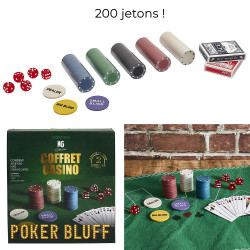 Coffret Casino Poker Bluff...