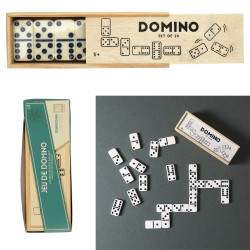 Dominos Luxe Boîte en Bois