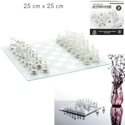 Jeu D'Echecs En Verre