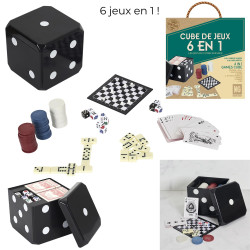 Cube de Jeux Classique 6 en 1