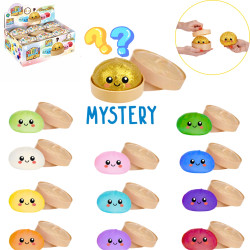 Dumpling Squishy Mystère Uni et Paillette 8,5cm