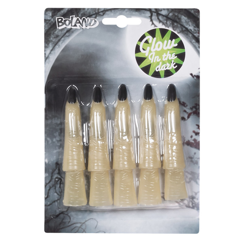 Doigts De Sorcière Phosphorescent 10 Pièces