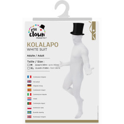 Costume Kolalapo ( Seconde Peau ) Blanc