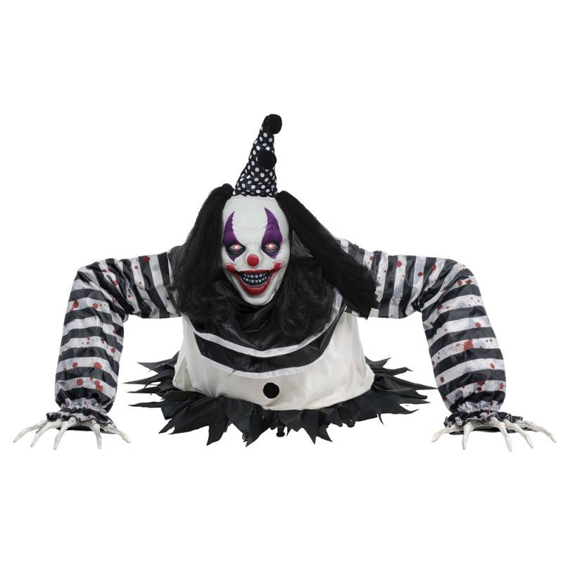 Poupée Clown Animé, Sonore Et Lumineux 105 cm