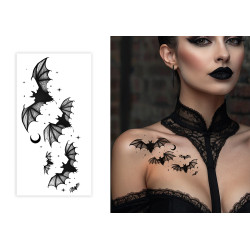 Tatouage Temporaire Chauve...