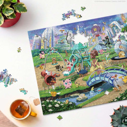 Puzzle Pokémon Evoli Dans le Parc 1000 Pièces - Ravensburger