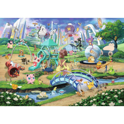 Puzzle Pokémon Evoli Dans le Parc 1000 Pièces - Ravensburger
