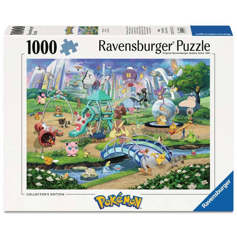 Puzzle Pokémon Evoli Dans le Parc 1000 Pièces - Ravensburger