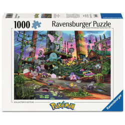 Puzzle Pokémon Voltali Et Centrale Electrique 1000 Pièces - Ravensburger