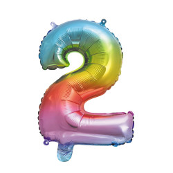 Ballon Chiffre Métallique...