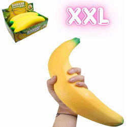 Squishy Anti Stress Banane XXL 37cm