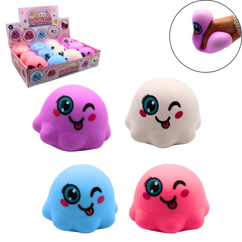 Squishy Anti Stress Pieuvre Kawaii