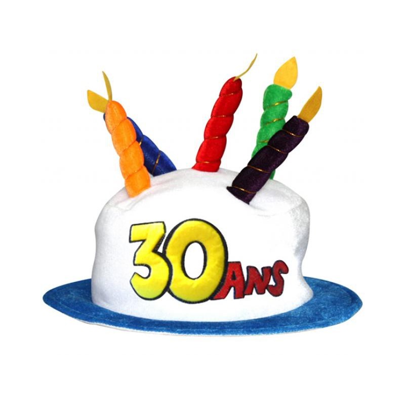 Chapeau Anniversaire 30 Ans