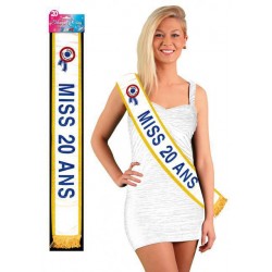 Echarpe de Miss 20 Ans