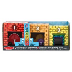 Empilage et Tri de Couleur Garage et Voitures - Melissa & Doug