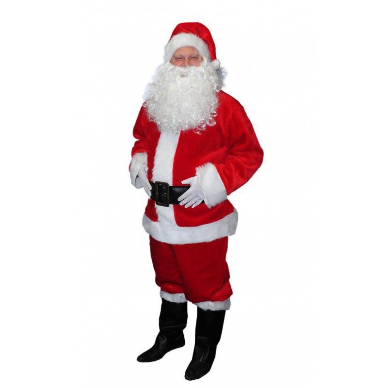 Costume de Père Noël US Complet