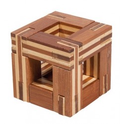 Casse-Tête en Bambou Cube Magique - Gigamic