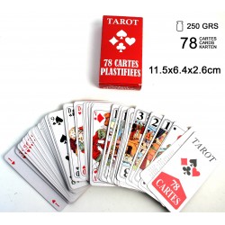 Jeu de Tarot Cartes Plastifiées