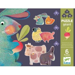 Puzzle Pissenlit & ses amis,  9 - 12 et 15 Pcs