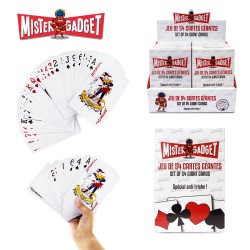 Jeu de 54 Cartes Grande Taille 