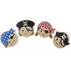 Gomme Visage Pirate