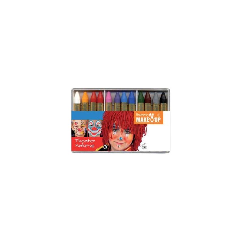 Boite 12 Crayons de maquillage gras