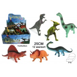 Dinosaure Assortis 25 cm 